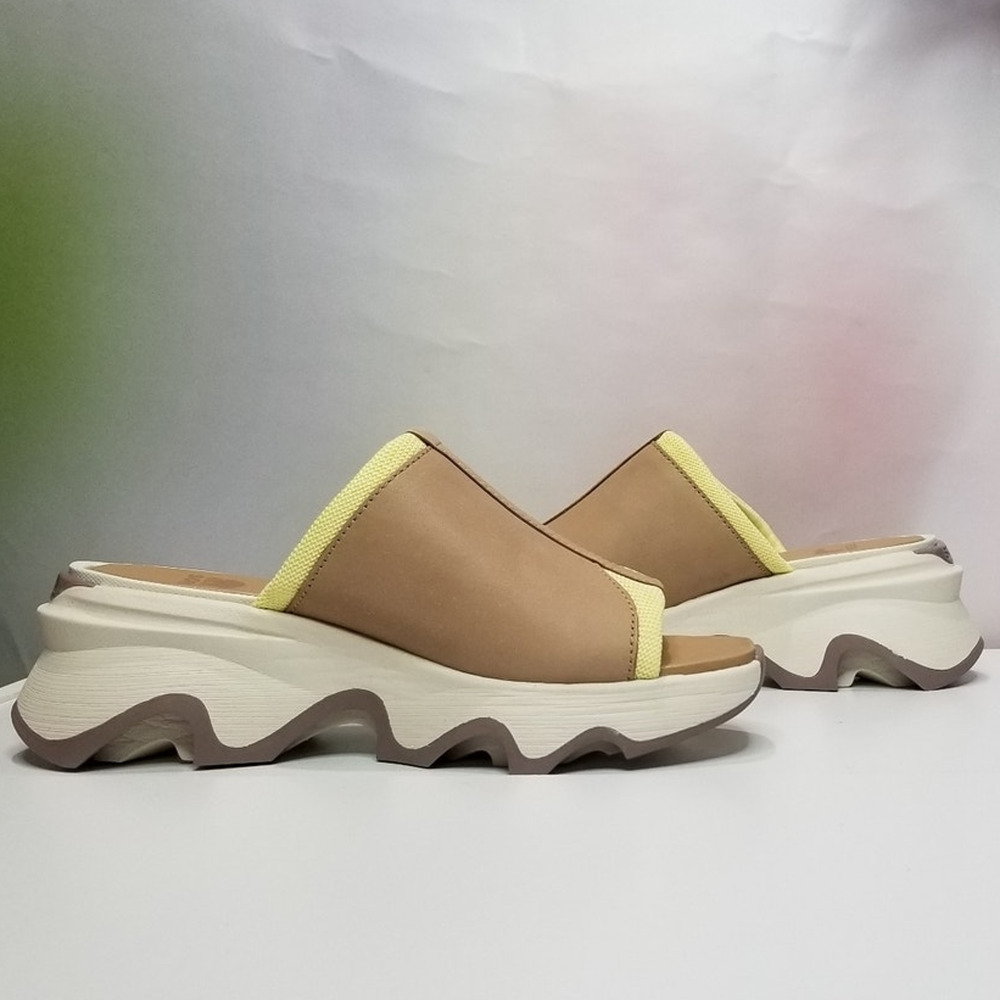 Sorel Women's Kinetic Impact Slide Wedge Sandal Size 6.5 NEW - Picture 2 of 7